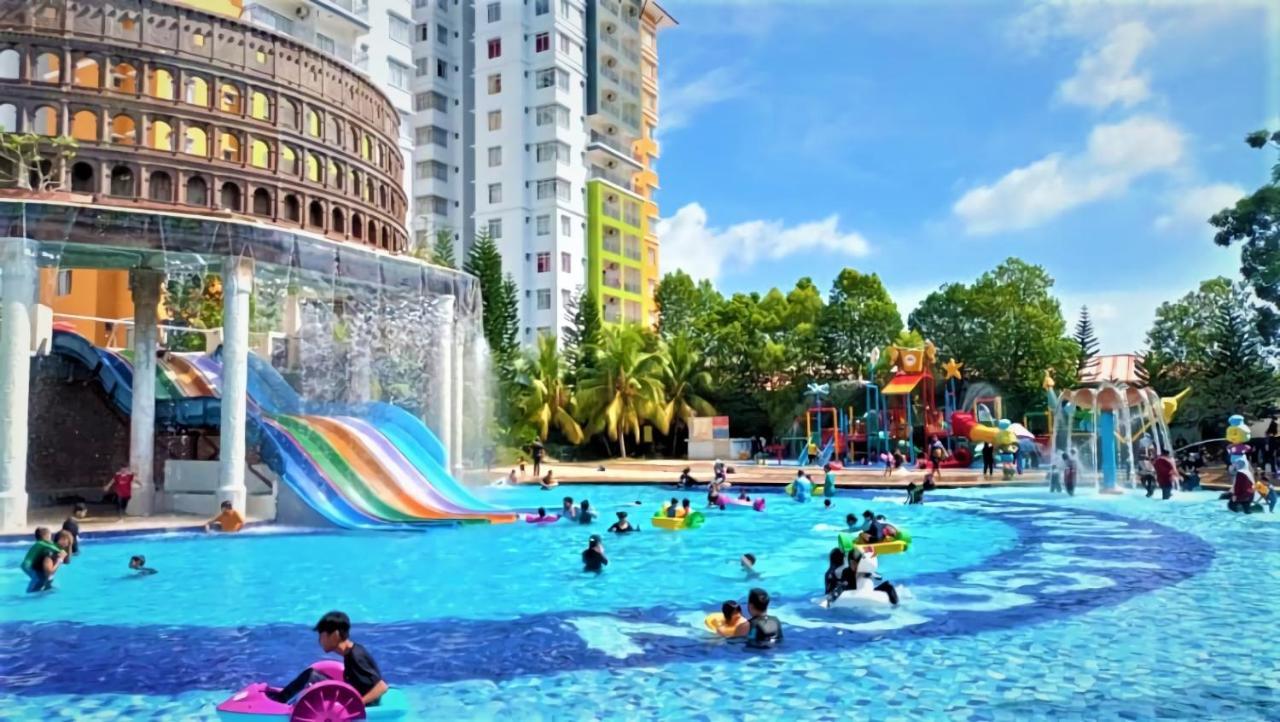 Melaka Town Area Top 1 Family Lovers Water Themepark Suites By Ggm Exterior foto